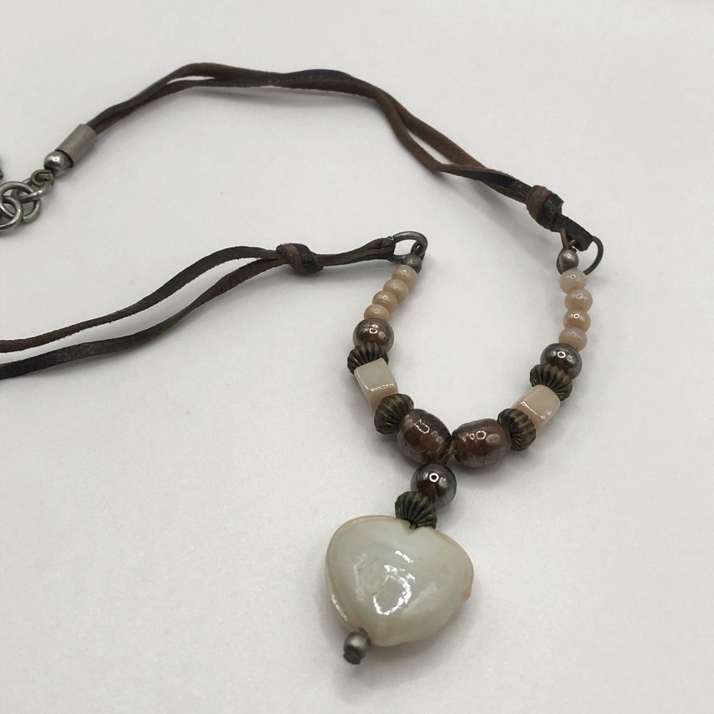 Stone Heart Necklace